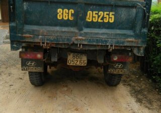 Xe tải 5000kg Hoa Mai 2007 - Cần bán xe tải 1 tấn - dưới 1,5 tấn Hoa Mai đời 2007, màu xanh lục, giá 75tr