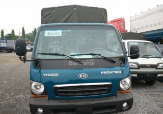 Kia K200 2017 - Bán ô tô Kia K200 thùng mui bạt 2018, màu xanh lam, giá cạnh tranh