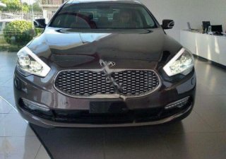 Kia K9 Quoris 3.8 2017 - Cần bán xe Kia K9 Quoris 3.8 đời 2017, màu nâu, xe nhập