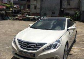 Hyundai Sonata     AT 2010 - Cần bán xe Hyundai Sonata AT đời 2010, màu trắng, 650 triệu