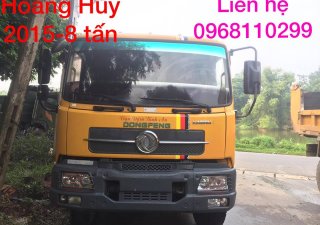 Xe tải 5 tấn - dưới 10 tấn 2015 - Bán ô tô xe tải Hoàng Huy 8 tấn 2015 tải ben, đời 2015, màu vàng, nhập khẩu, giá 485tr