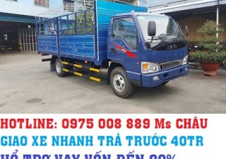 JAC HFC 4.9 T 2017 - Cần bán JAC HFC 4.9 T (Jac 4.9 tấn/ Jac 4T9/ Jac 4T9) đời 2017, màu bạc trả góp