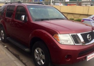 Nissan Pathfinder   V6 4.0 AT  2007 - Cần bán xe Nissan Pathfinder V6 4.0 AT đời 2007, màu đỏ, xe nhập chính chủ