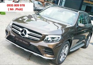 Mercedes-Benz Smart GLC 300 4 Matic 2017 - Bán xe Mercedes GLC 300 4 Matic đời 2017, màu nâu