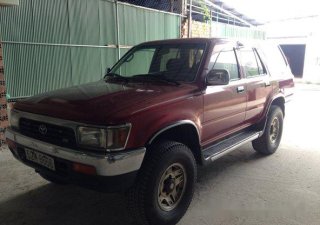 Toyota 4 Runner 1993 - Cần bán xe Toyota 4 Runner năm 1993, màu đỏ, xe nhập số sàn