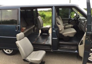 Volkswagen Transporter 1995 - Cần bán Volkswagen Transporter đời 1995, màu xanh lam, nhập khẩu