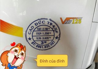 Xe tải 1 tấn - dưới 1,5 tấn 2015 - Cần bán xe tải 1.25 tấn đời 2015, màu trắng như mới
