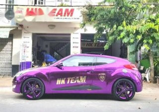 Hyundai Veloster   2.0 Tubor 2012 - Cần bán Hyundai Veloster 2.0 Tubor đời 2012, màu tím chính chủ