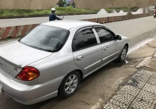 Kia Spectra   LS 2004 - Cần bán gấp Kia Spectra LS đời 2004, màu bạc