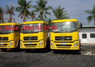 Dongfeng (DFM) B190 2015 - Bán xe tải thùng khung mui Dongfeng Hoàng Huy 8,45 tấn, máy B190