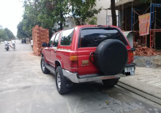 Toyota 4 Runner 1992 - Bán ô tô Toyota 4 Runner đời 1992, màu đỏ, nhập khẩu, xe tốt, giá cực tốt