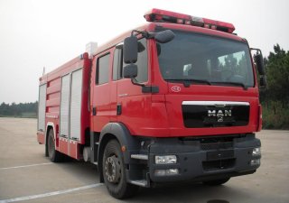 Xe chuyên dùng Xe cẩu 2016 - Xe chữa cháy MAN xe bồn 5 khối nhập khẩu Đức đời 2016