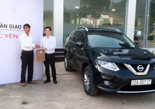 Nissan X trail 2016 - Bán xe Nissan X trail sản xuất 2016, màu đen, xe nhập số tự động