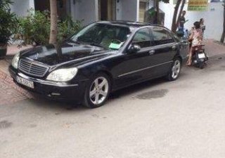 Mercedes-Benz S class S430 AT 2000 - Cần bán gấp Mercedes S430 AT đời 2000, màu đen số tự động