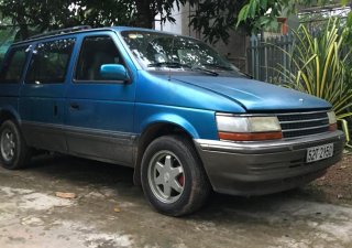 Chrysler Grand Voyager 1992 - Bán ô tô Chrysler Grand Voyager đời 1992, màu xanh lam, xe nhập