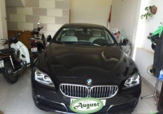 BMW 6 Series 640i AT 2015 - Cần bán gấp BMW 6 Series 640i AT đời 2015, màu đen, nhập khẩu số tự động
