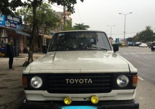 Toyota Land Cruiser  MT 1987 - Bán Toyota Land Cruiser MT 1987, màu trắng