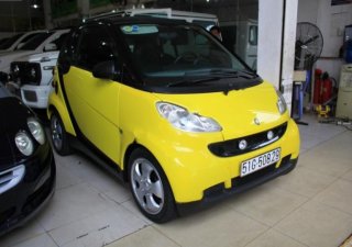 Smart Fortwo 1.0 2008 - Cần bán gấp Smart Fortwo 1.0 năm 2008, màu vàng, nhập khẩu, 360 triệu