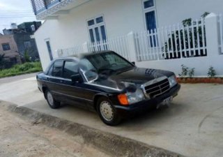 Mercedes-Benz E class E190 1990 - Cần bán gấp Mercedes E190 1990, màu đen, xe nhập