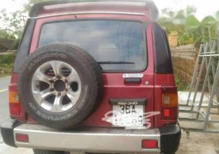 Ssangyong Musso   1995 - Bán Ssangyong Musso đời 1995, màu đỏ