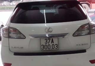 Lexus RX350 2011 - Cần bán xe Lexus RX350 đời 2011, màu trắng, xe nhập