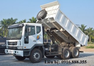 Daewoo Doosan K4DEF 340PS 6X4 2017 - Xe ben Daewoo 15 tấn K4DEF 340PS 6X4