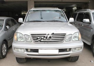 Lexus LX 470  2005 - Bán Lexus LX 470 sản xuất 2005, màu bạc, nhập khẩu số tự động