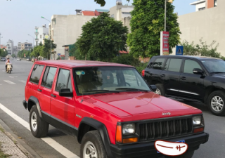 Jeep Cherokee   4.0 MT  1996 - Bán Jeep Cherokee 4.0 MT 1996, màu đỏ, giá chỉ 125 triệu