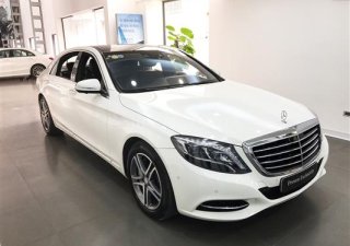 Mercedes-Benz S class S400L 2017 - Cần bán lại xe Mercedes S400L đời 2017, màu trắng