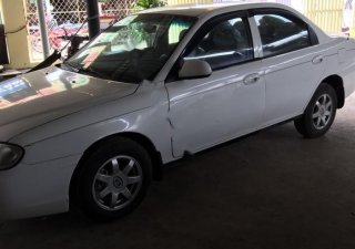 Kia Spectra LS  2004 - Bán Kia Spectra LS sản xuất 2004, màu trắng, xe nhập, giá chỉ 125 triệu