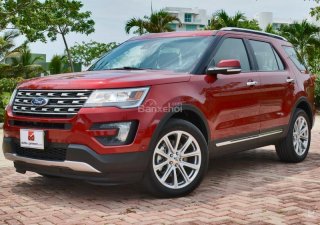 Ford Explorer Limited 2017 - Bán Ford Explorer Limited năm 2017, màu đỏ, xe nhập Mỹ