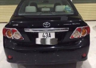 Toyota Corolla altis 2008 - Bán Toyota Corolla altis đời 2008, màu đen, giá chỉ 410 triệu