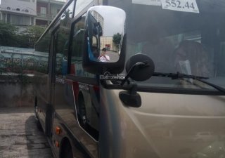Hyundai County 2018 - Bán xe County Đồng Vàng thân dài sản xuất 2018 - đèn trần led đổi màu