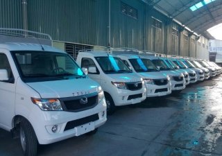 Xe tải 500kg 2017 - Bán xe tải 990kg khung mui, tay lái trợ lực điện tại Hưng Yên, giá 170 triệu