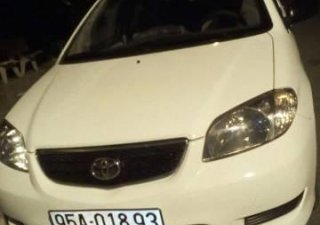 Toyota Vios   2004 - Chính chủ bán xe Toyota Vios đời 2004, màu trắng