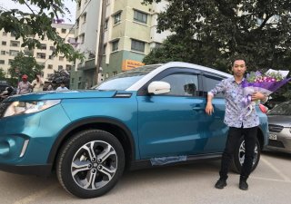 Suzuki Vitara 2016 - Bán xe Suzuki Vitara đã qua sử dụng, giá 760 triệu