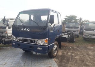 Xe tải 1000kg 2017 - Bán xe tải Jac 7 tấn 25 thùng bạt trả góp 80%, lãi suất thấp, trong 5 năm