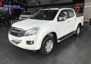 Isuzu Dmax LS 2.5 4x2 AT 2017 - Bán Isuzu Dmax 2017, 2.5MT (4x4), màu trắng, xe nhập giá tốt giao ngay tặng 20tr