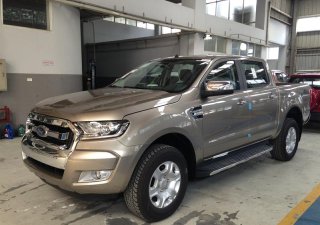 Ford Ranger 2.2L XLT MT 4x4 2018 - Cần bán Ford Ranger 2.2L XLT MT 4x4 2018, màu vàng, nhập khẩu, 740tr