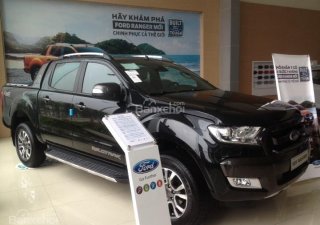 Ford Ranger 2.2L AT 4x2 Wildtrak 2018 - Cần bán Ford Ranger 2.2L AT 4x2 Wildtrak sản xuất 2018, màu đen, nhập khẩu