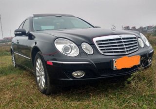 Mercedes-Benz E class  3.0 AT  2008 - Bán ô tô Mercedes 3.0 AT năm sản xuất 2008, màu đen, giá 625tr