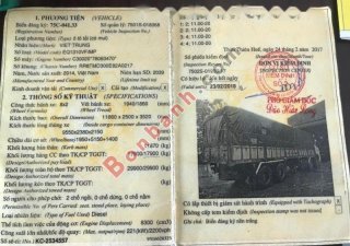 Xe tải Trên 10 tấn Việt Trung 2014 - Cần bán lại xe tải Việt Trung sản xuất năm 2014, màu trắng chính chủ, 900tr