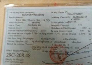 Suzuki Carry 2008 - Bán ô tô Suzuki Carry sản xuất năm 2008, màu trắng