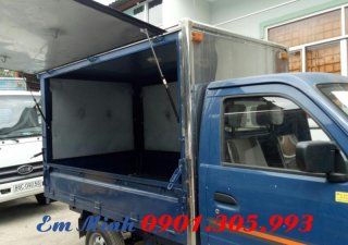 Dongben DB1021 2018 - Bán xe tải nhỏ đóng thùng cánh dơi 800kg/ xe Dongben 800 đóng thùng cánh dơi tại Bình Dương