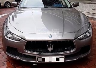 Maserati Ghibli 3.0 V6 2016 - Bán xe Maserati Ghibli 3.0 V6 năm 2016, màu xám, nhập khẩu nguyên chiếc như mới