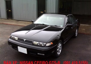 Nissan Cefiro GTS-R 1992 - Cần bán xe Nissan màu đen giấy tờ chính chủ