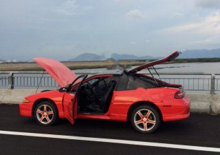 Mitsubishi Eclipse 1992 - Bán ô tô Mitsubishi Eclipse năm sản xuất 1992, màu đỏ, xe nhập chính chủ, giá chỉ 250 triệu