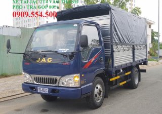 Xe tải 1,5 tấn - dưới 2,5 tấn 2017 - Bán gấp xe tải Jac 2,4 tấn, chỉ cần trả trước 50tr nhận xe, tặng trước bạ