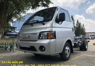 Xe tải 5000kg 2018 - Cần bán xe JAC sản xuất năm 2018, màu bạc, nhập khẩu nguyên chiếc