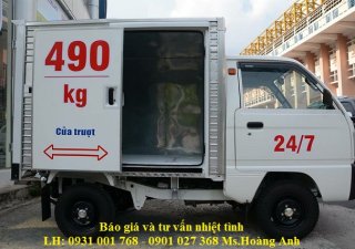 Suzuki Supper Carry Truck   2018 - Bán Carry Truck 490kg -Thùng kín cửa trượt SX 2018